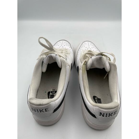 Size 9.5 - Nike Court Vision Next Nature Low White Black - Picture 8 of 9